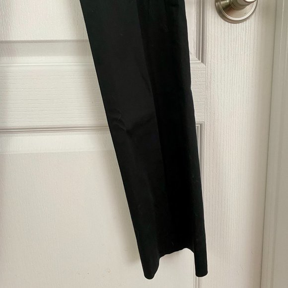 Zara Black Cotton Suit Set - Single Breasted Jacket and Trousers Size Small / 6 - Picture 9 of 13